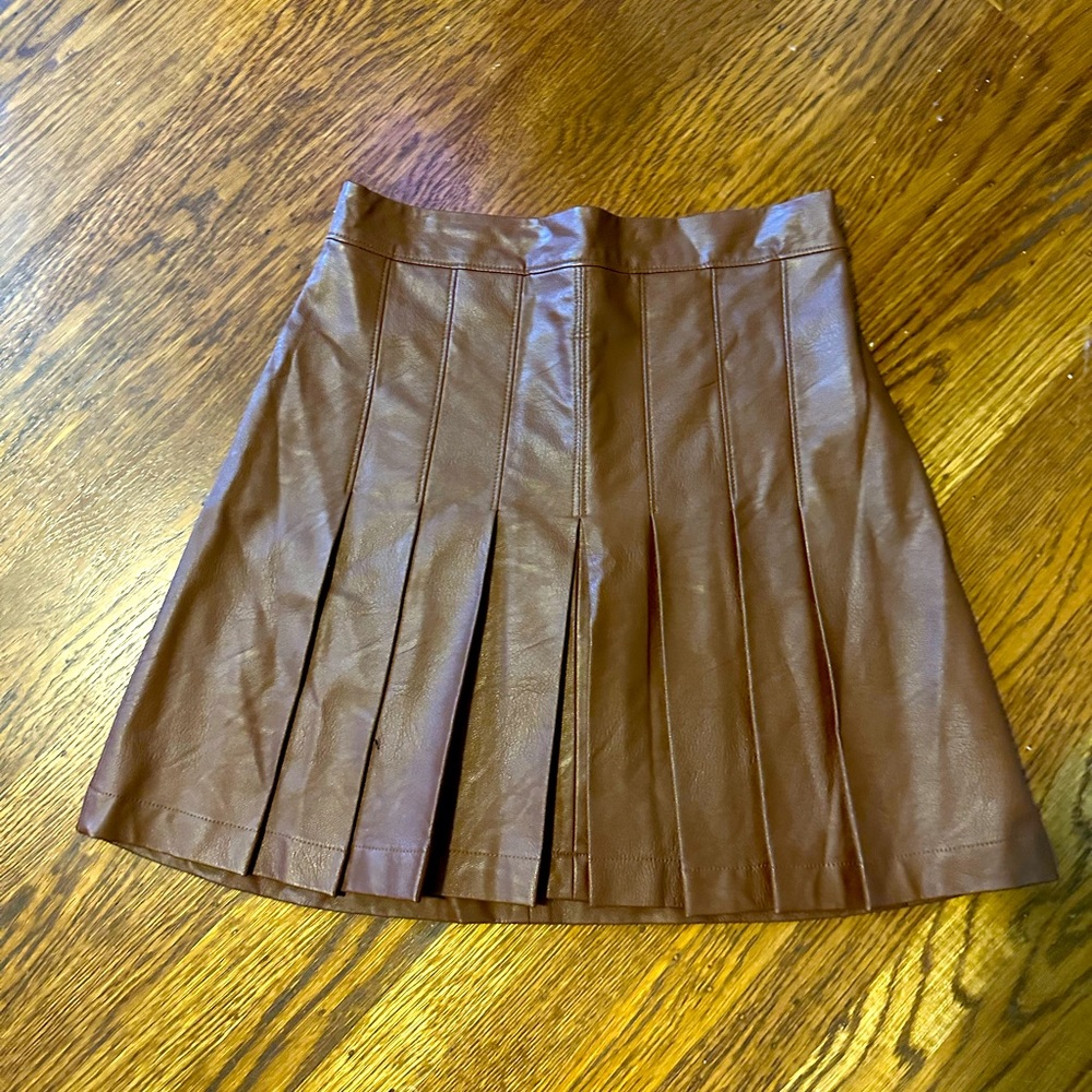 Ace Delivery Pleather Skirt
